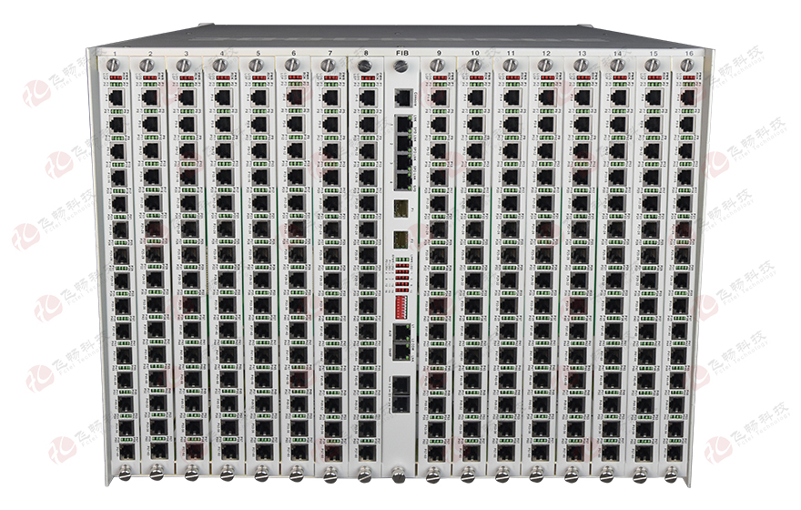 飛暢科技-960路電話光端機（8U 19英寸，SFP 1+1光備份）